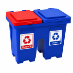LIXEIRA DUAL COLLECT 330L