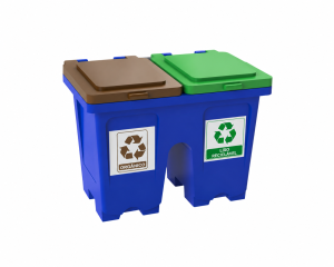 LIXEIRA DUAL COLLECT 330L