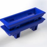 COCHO CAMPO COMEDOURO 250L